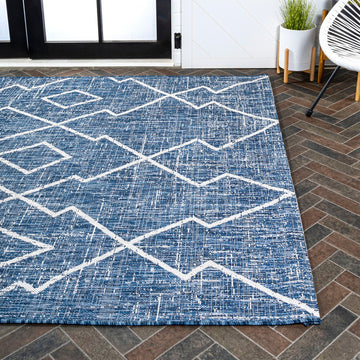 Carwa Tribal Diamond Trellis Indoor/outdoor Area Rug
